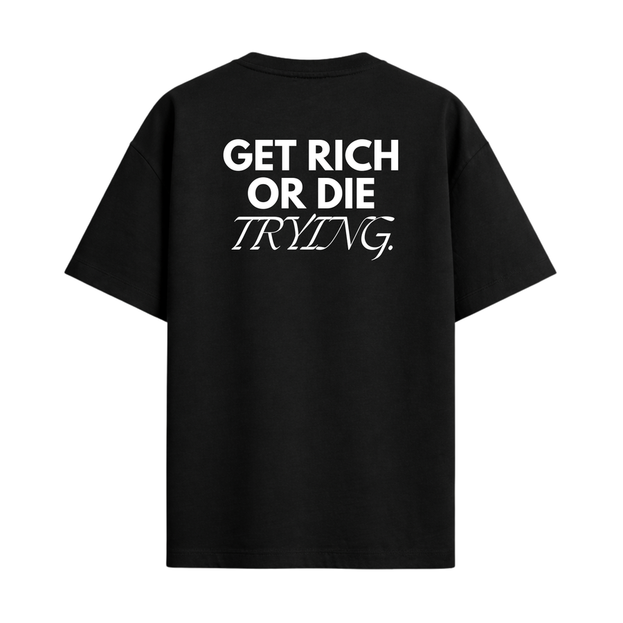Camiseta Oversized Get Rich